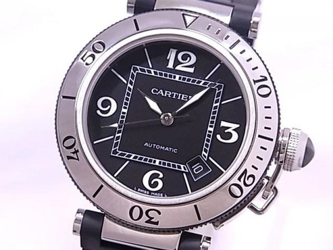 Cartier W31077U2 Pasha De Cartier Pasha Seatimer Large - фото 2