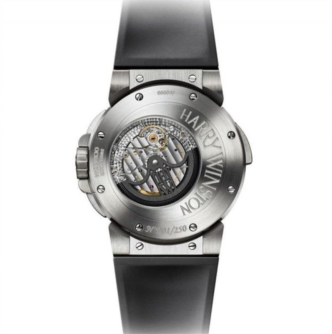 Harry Winston Dual Time Monochrome Ocean Dual Time Dual Time Monochrome - фото 2