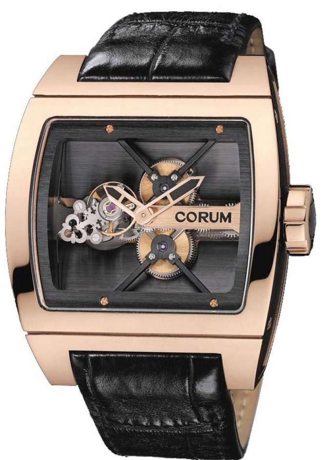 Corum 022.702.55/0F81 0000 Golden Bridges Ti-Bridge Tourbillon - фото 1