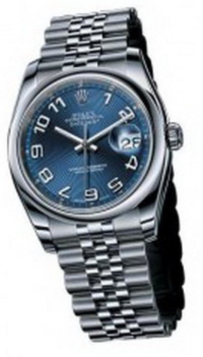 Rolex 116200 blue Datejust Steel - фото 1