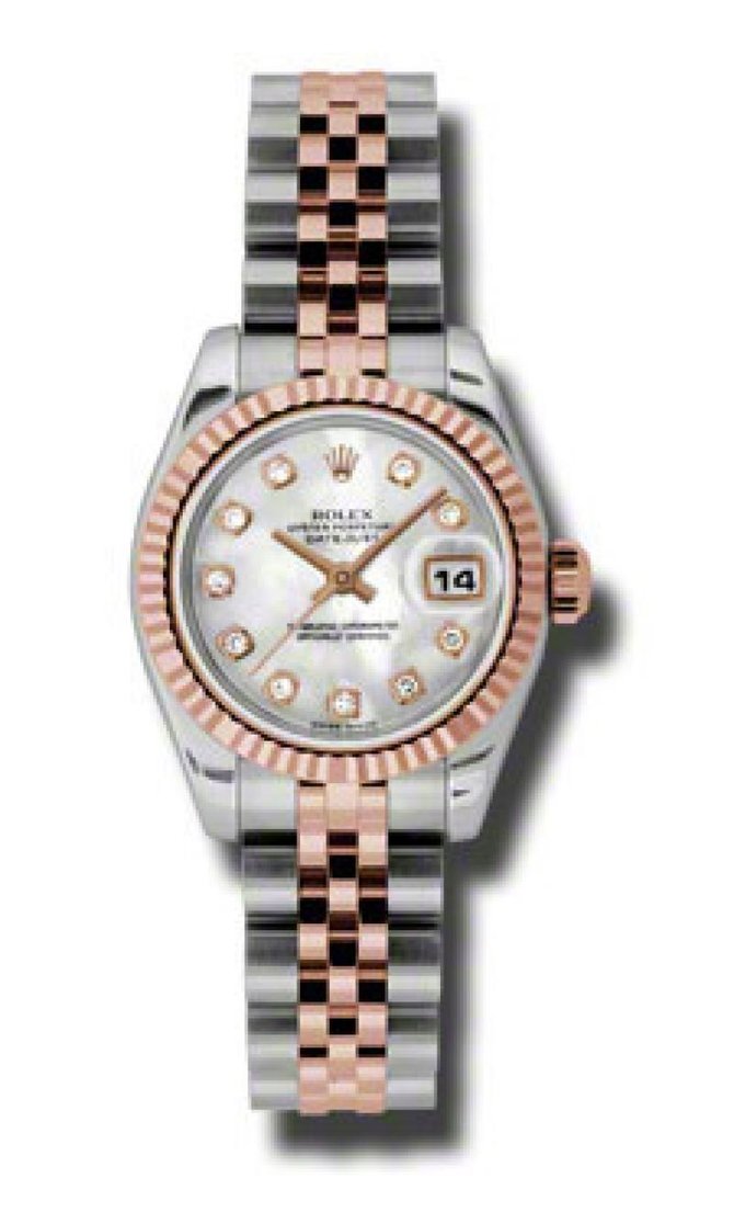 Rolex 179171 mdj Datejust Ladies 26mm Steel and Everose Gold - фото 1